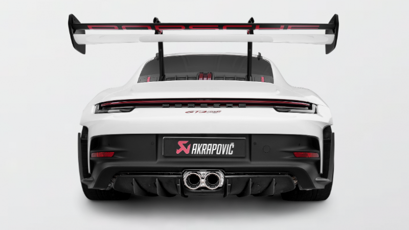 Photo of Akrapovic Titanium Slip-On Race Line Exhaust for the Porsche 992.1 GT3 RS/ S/T - Image 4